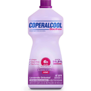 ALCOOL LIQ COPERALCOOL BACFREE 1L LAVANDA