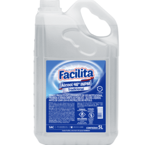 ALCOOL LIQUIDO 46° 5L - FACILITA