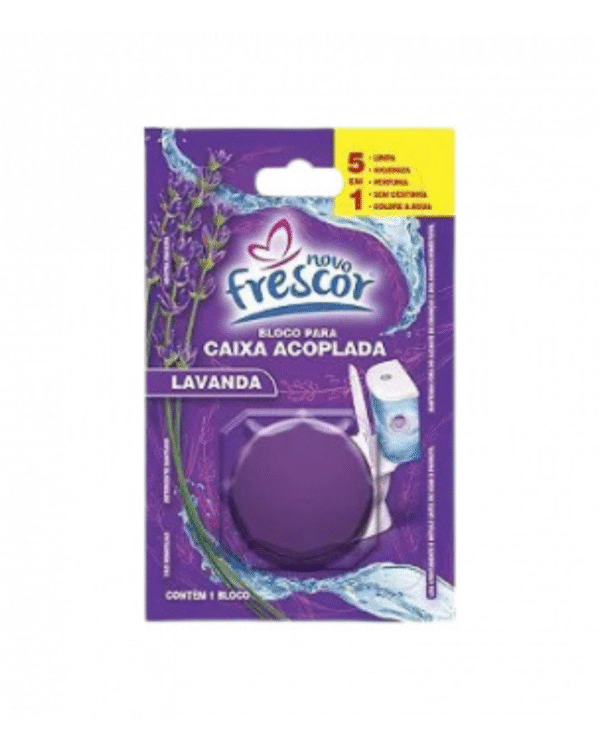 BLOCO P/ CAIXA ACOPLADA 45G LAVANDA