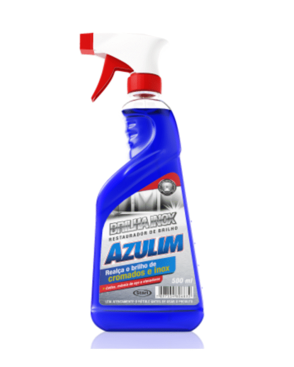 BRILHA INOX 500ML AZULIM