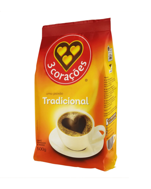 CAFE 3 CORACOES 500G, ALM TRADICIONAL