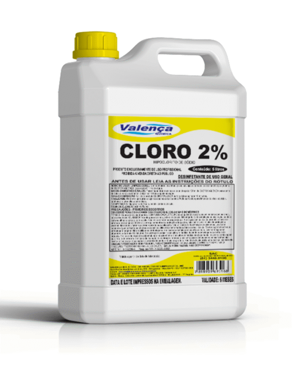 CLORO 5% - 2L – VALÊNCIA