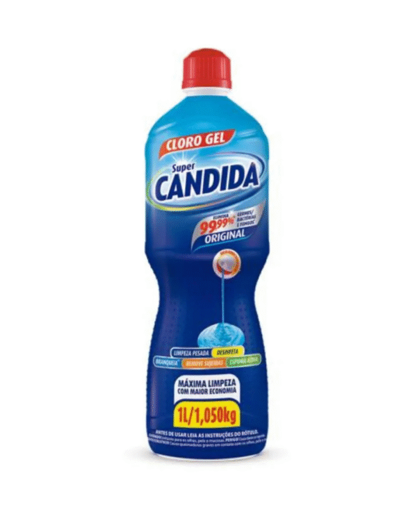 CLORO GEL SUPER CANDIDA 1 LT