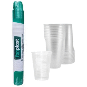 COPO 180ML FONPLAST BR PS 25X100