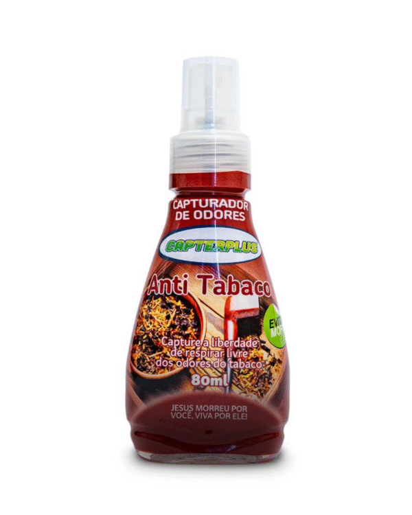 Capturador de Odores Capterplus Pocket Anti Tabaco 80ml 1x24x80ml