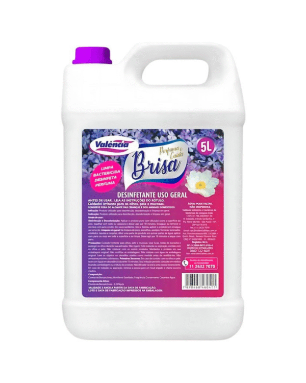 DESINFETANTE BRISA – 5L VALÊNCIA