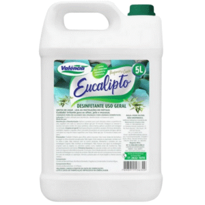 DESINFETANTE EUCALIPTO BRANCO – 5L VALÊNCIA