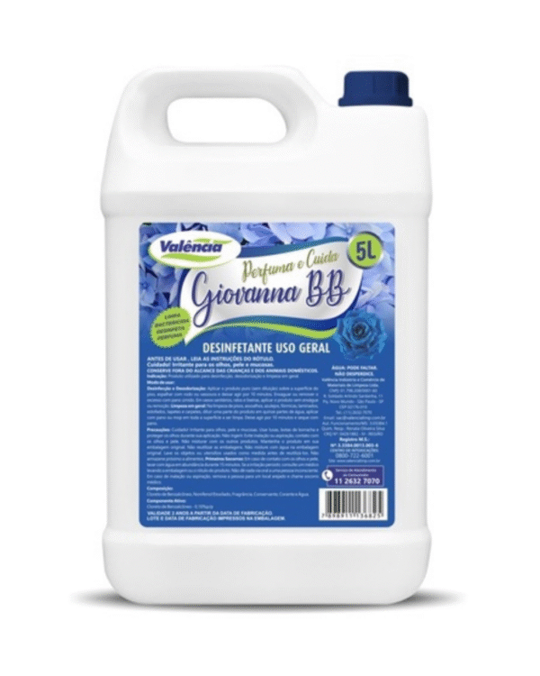DESINFETANTE GIOVANNA BB- 5L VALÊNCIA