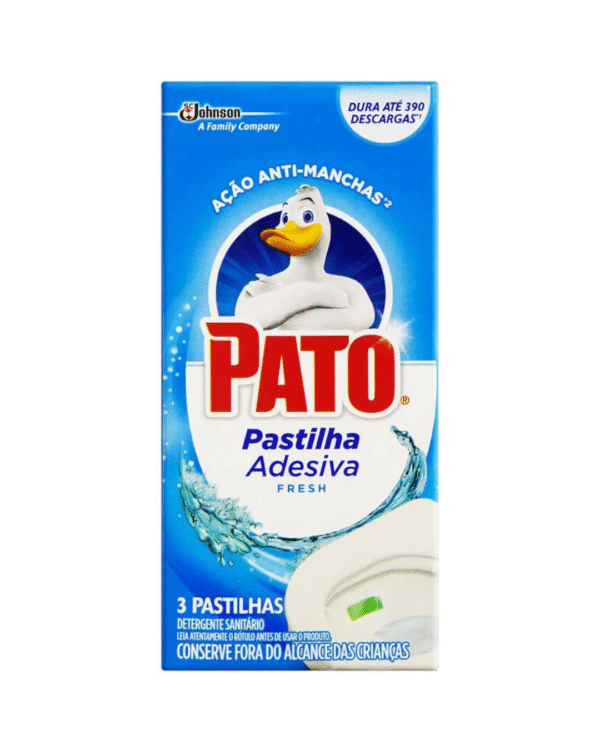 DESINFETANTE PATO PASTILHA ADESIVA FRESH