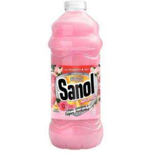 DESINFETANTE SANOL 2L INFUSAO ROSA