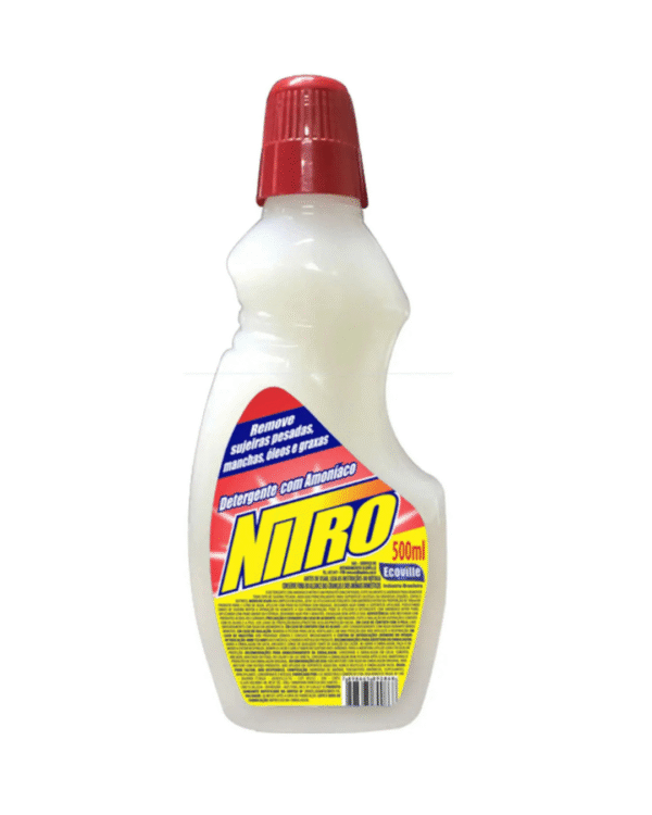 DETERGENTE COM AMONIACO - NITRO - 500ML