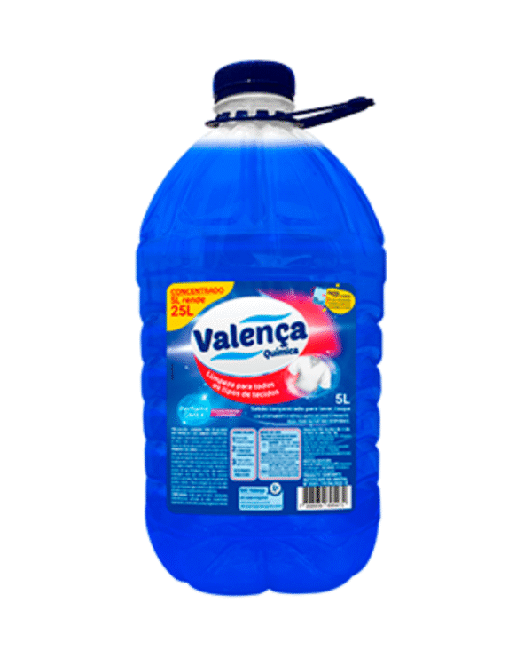 DETERGENTE LIQUIDO P/ROUPA AZUL – 5L – VALÊNCIA