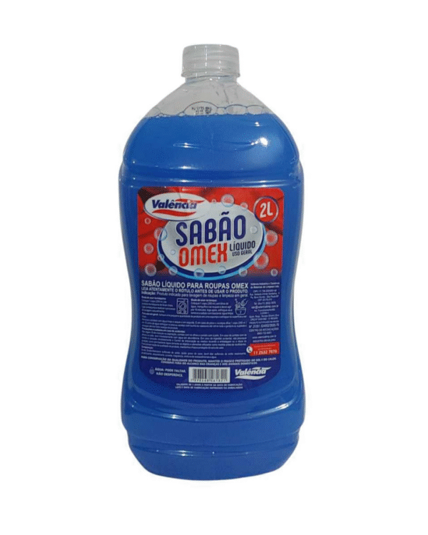 DETERGENTE LIQUIDO P/ROUPA OMEX – 2L – VALÊNCIA