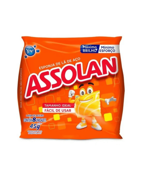 ESPONJA DE ACO ASSOLAN