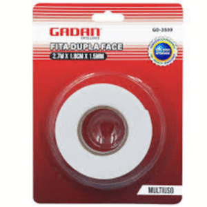 FITA DUPLA FACE ESPUMA 2,7M - GADAN