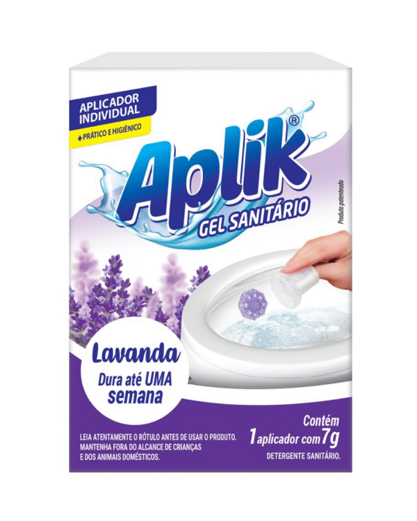 GEL SANITÁRIO LAVANDA 7G – APLIK