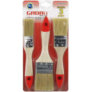KIT PINCEL COM 3 PECAS - GADAN