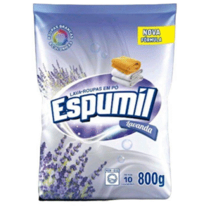 LAVA ROUPA PO ESPUMIL 800G LAVANDA