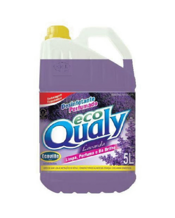 LIMPADOR COM ALCOOL ECOVILLE - LAVANDA - 5L
