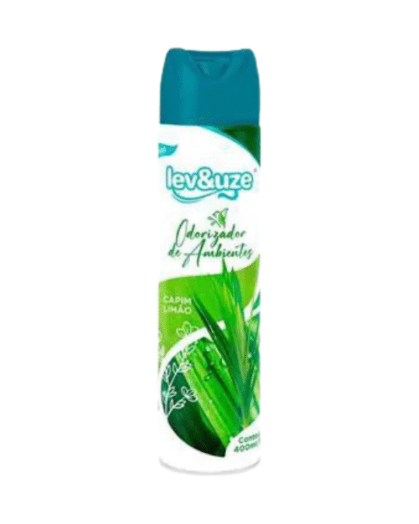 ODORIZADOR LEVUZE 400 ML CAPIM LIMÃO