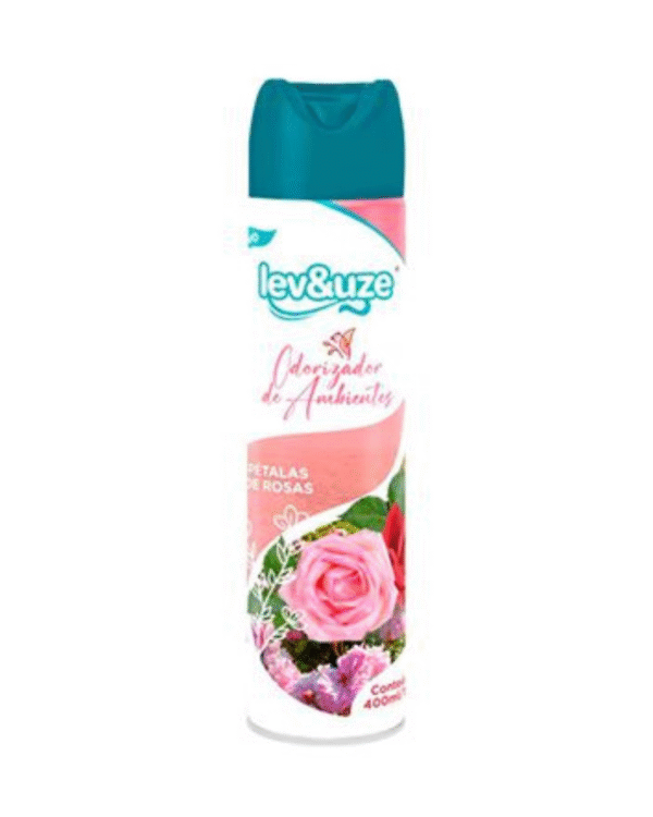ODORIZADOR LEVUZE 400 ML PETALAS DE ROSA