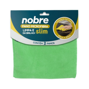 PANO MICROFIBRA VERDE SLIM 40X40 - NOBRE