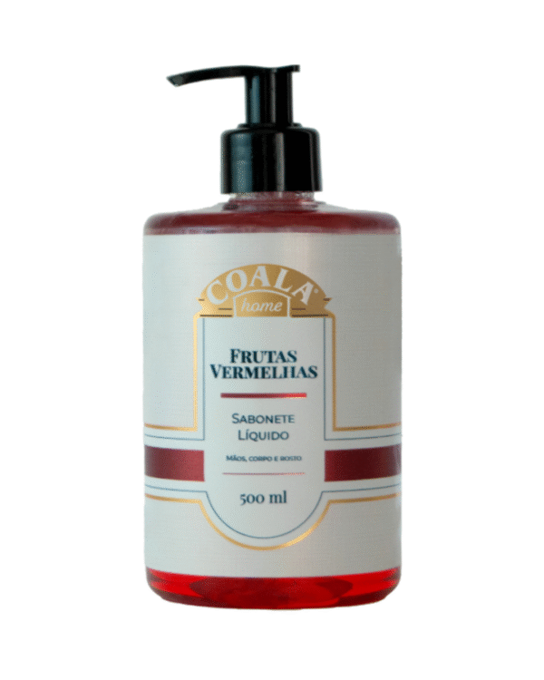 SABONETE LIQUIDO FRUTAS VERMELHAS 500ML