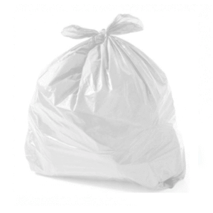 SACO DE LIXO BRANCO 100L COM 100 UNIDADES