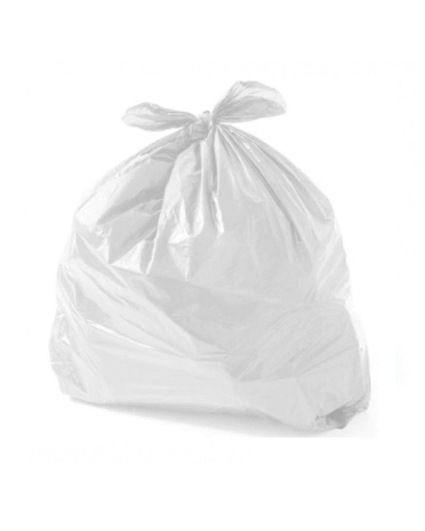 SACO DE LIXO BRANCO 100L COM 100 UNIDADES