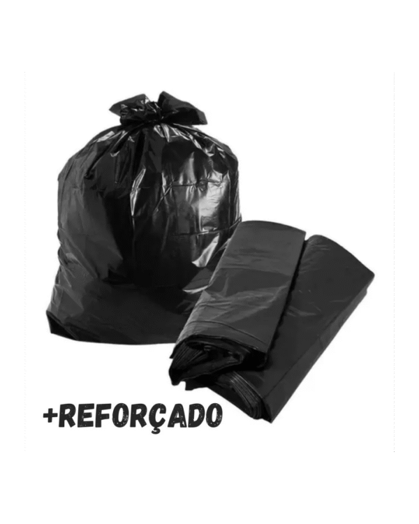 SACO DE LIXO PRETO 100L COM 100 UNIDADES P3