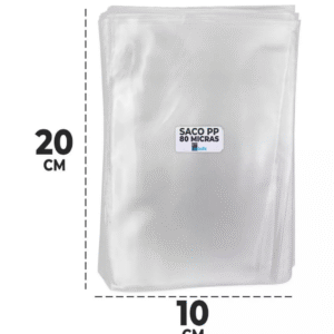 SACO TRANSPARENTE 10X20CM
