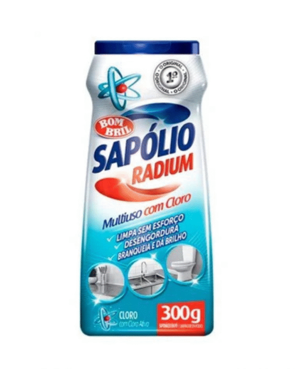 SAPONACEO PO 300G C/CLORO RADIUM