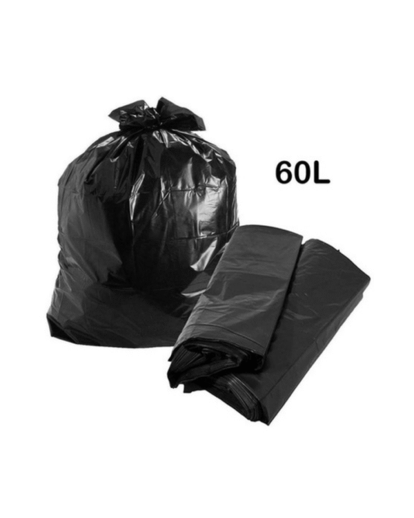 Saco para Lixo 60L (PRETO)