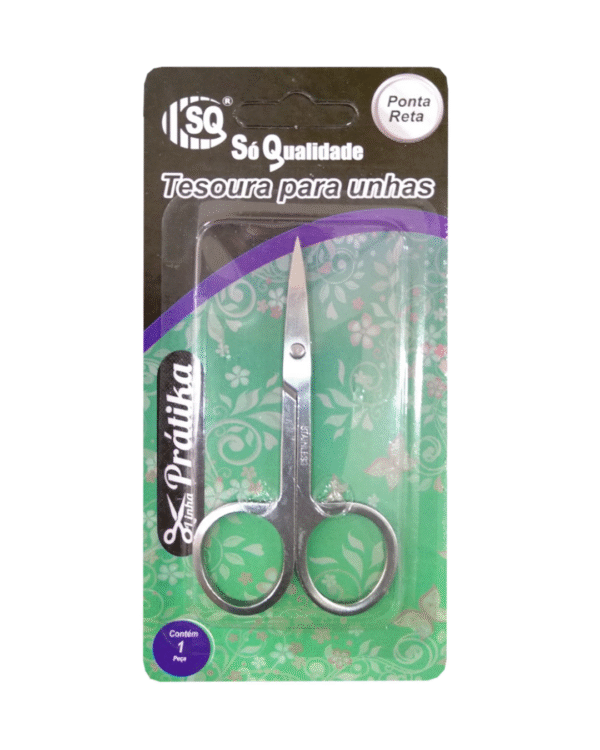 TESOURA DE METAL PARA UNHAS