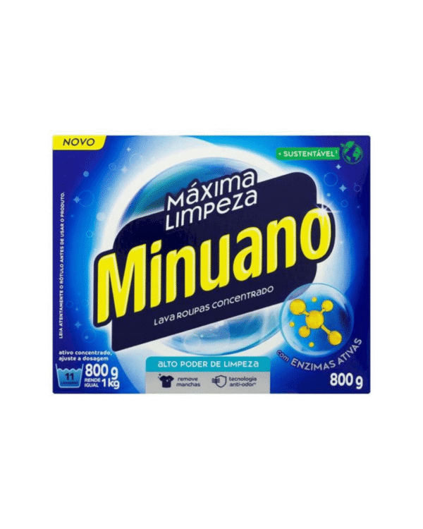 LAVA ROUPA PO MINUANO CX 800G AZUL