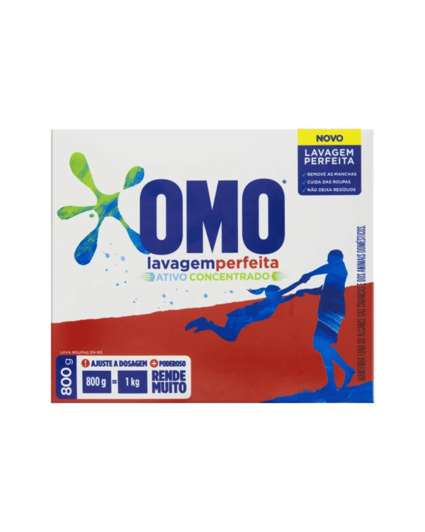 LAVA ROUPA PO OMO 800G