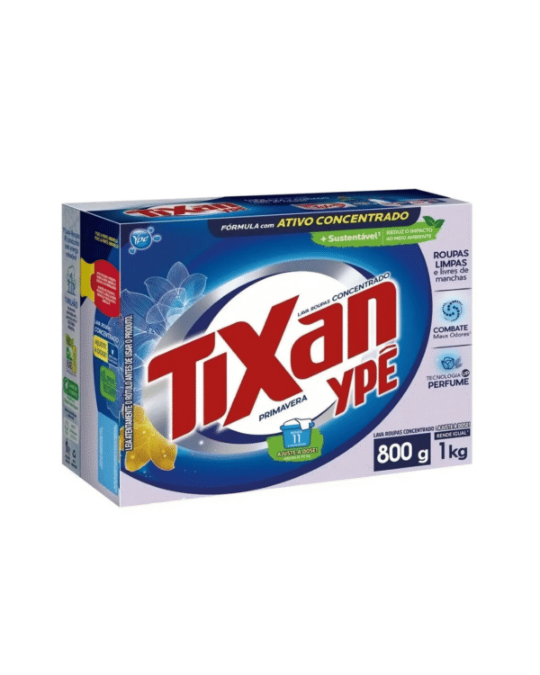 LAVA ROUPA PO TIXAN 800G PRIMAVERA