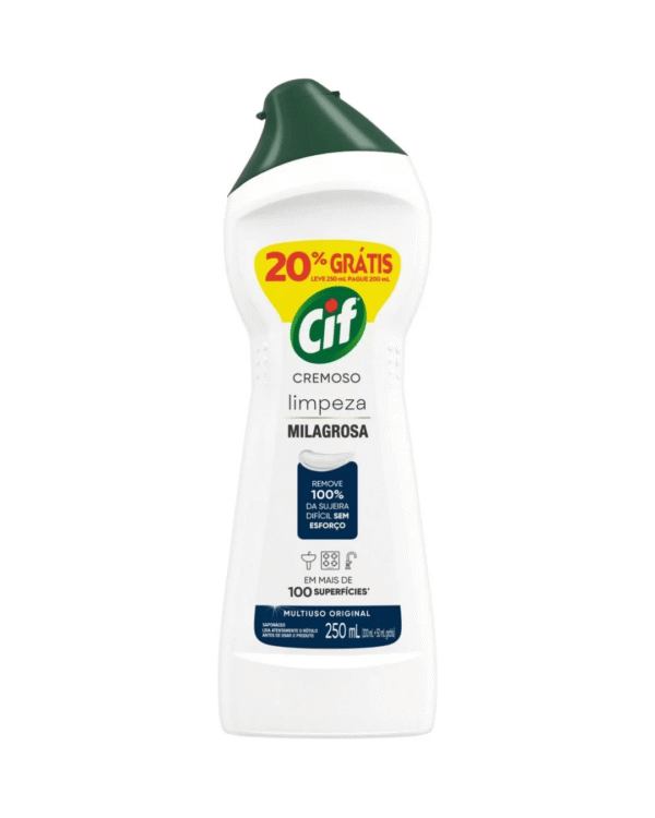 LIMPADOR CIF CREMOSO PROFUNDA LV250ML PG200ML ORIG
