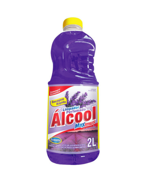 LIMPADOR COM ALCOOL ECOVILLE - LAVANDA - 2L