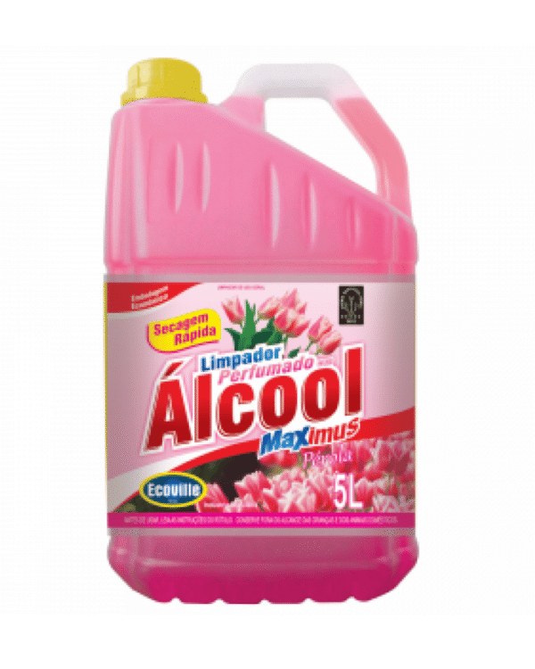 LIMPADOR COM ALCOOL ECOVILLE - PEROLA - 5L